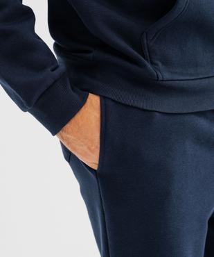 Pantalon de jogging en molleton doux homme vue2 - GEMO 4G HOMME - GEMO