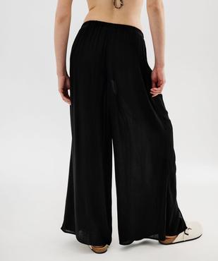 Pantalon de plage femme ouvert sur l’avant vue8 - GEMO 4G FEMME - GEMO