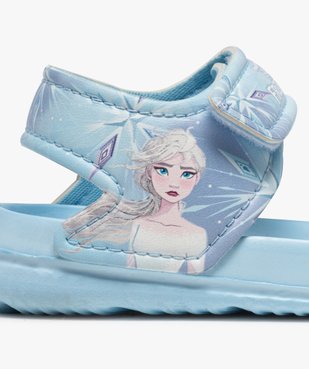 Sandales de plage fille à scratch – Reine des Neiges vue6 - REINE DES NEIGE - GEMO