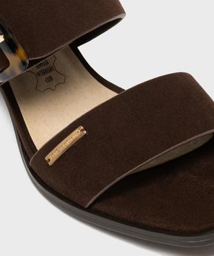 Sandales à talon avec bride arrière femme - LuluCastagnette vue6 - LULUCASTAGNETTE - GEMO