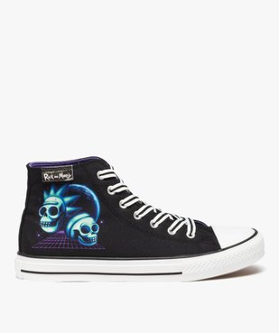 Baskets homme en toile montante Rick and Morty vue1 - RICK ET MORTY - GEMO