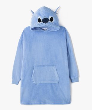 Robe de chambre à capuche en maille peluche enfant - Stitch vue1 - LILO & STITCH - GEMO