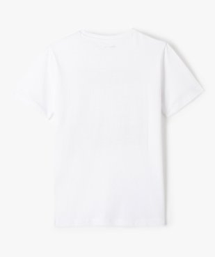 Tee-shirt garçon avec motif XXL sur l’avant vue3 - GEMO (JUNIOR) - GEMO