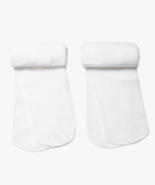 Collants fille semi-opaques unis (lot de 2) vue1 - GEMO (ENFANT) - GEMO