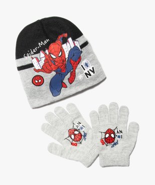 Ensemble garçon 3 pièces : snood + gants + bonnet - Spiderman vue3 - SPIDERMAN - GEMO