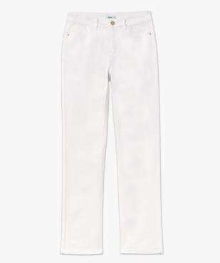 Jean Regular taille haute femme vue4 - GEMO(FEMME PAP) - GEMO