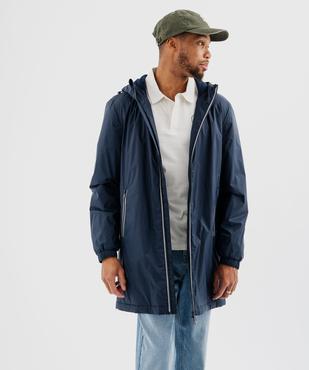 Coupe-vent déperlant coupe longue homme vue1 - GEMO (HOMME) - GEMO