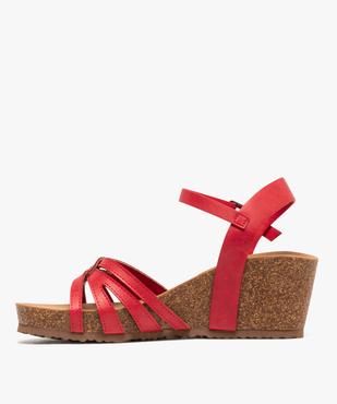 Sandales à talon compensé femme - Valentina Baldano vue3 - VALENTINA BALDA - GEMO