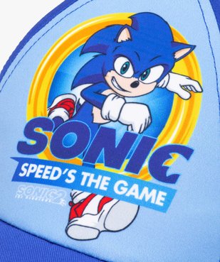 Casquette garçon ajustable avec motif - Sonic vue2 - SONIC - GEMO