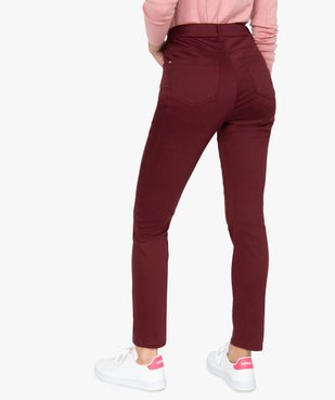 Pantalon femme coupe Regular - Longueur L26 vue3 - GEMO(FEMME PAP) - GEMO