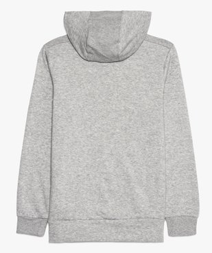Sweat garçon à capuche avec poche kangourou - Adidas vue3 - ADIDAS - GEMO