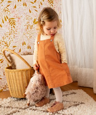 Ensemble 2 pièces robe + tee-shirt manches longues bébé fille vue8 - GEMO(BEBE DEBT) - GEMO