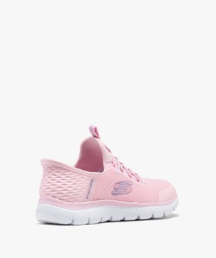 Baskets fille en mesh et à enfiler Slip ins Summits - Skechers vue4 - SKECHERS - GEMO