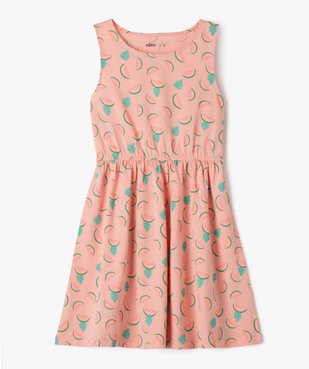 Robe sans manches à motifs fille vue1 - GEMO (ENFANT) - GEMO