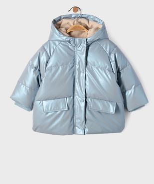 Doudoune à capuche bébé fille vue1 - GEMO(BEBE DEBT) - GEMO