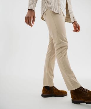 Pantalon chino coupe Slim homme vue3 - GEMO (HOMME) - GEMO