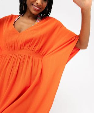 Robe de plage avec dos dentelle femme vue2 - GEMO 4G FEMME - GEMO