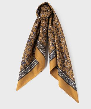 Foulard à motifs fleuris femme vue1 - GEMO (ACCESS) - GEMO