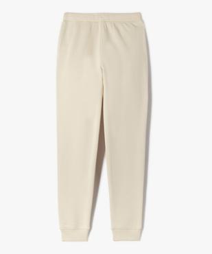 Pantalon de jogging en molleton garçon vue3 - CAMPS - GEMO
