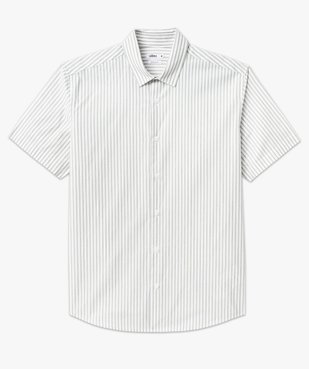 Chemise manches courtes à rayures homme vue4 - GEMO (HOMME) - GEMO