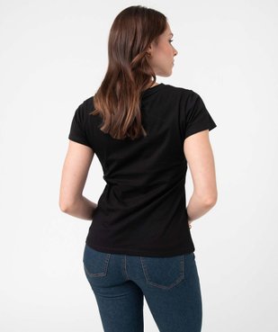 Tee-shirt femme à manches courtes imprimé - AC/DC vue3 - ACDC - GEMO