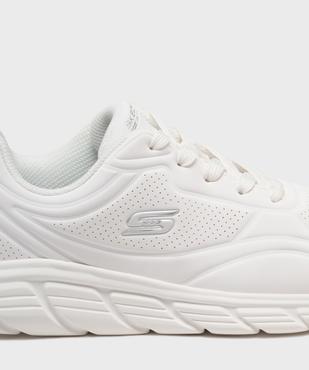 Baskets Bobs unies à lacets femme - Skechers  vue6 - SKECHERS - GEMO