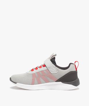 Baskets garçon en mesh à lacets et scratch – Fila Newmodel vue3 - FILA - GEMO