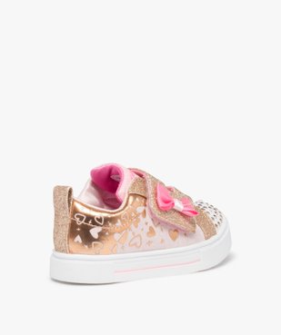 Baskets fille pailletées et lumineuses – Skechers Twinkle vue4 - SKECHERS - GEMO