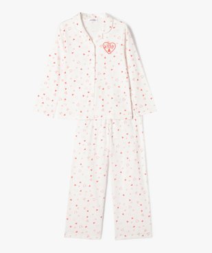 Pyjama léger avec motifs oursons fille - LuluCastagnette vue1 - LULUCASTAGNETTE - GEMO
