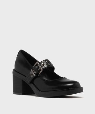 Chaussures à talon Mary Jane à semelle épaisse femme vue3 - 5 MILES - GEMO