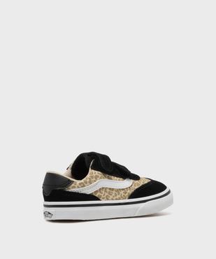 Baskets Brooklyn LS V à scratch à motif léopard fille - Vans  vue4 - VANS - GEMO
