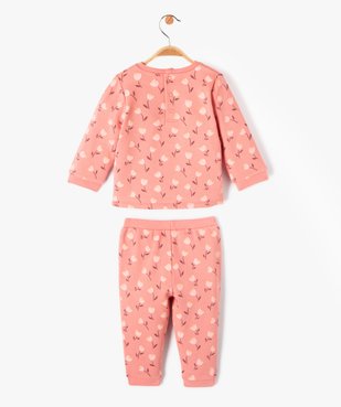 Pyjama 2 pièces imprimé en molleton bébé vue5 - GEMO(BB COUCHE) - GEMO