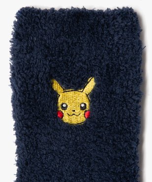 Chaussettes d’intérieur avec motif Pikachu garçon - Pokemon vue2 - POKEMON - GEMO