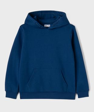 Sweat à capuche avec intérieur molletonné garçon vue2 - GEMO 4G GARCON - GEMO