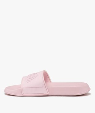 Mules de piscine femme unies avec lettres en relief - Ellesse vue3 - ELLESSE - GEMO