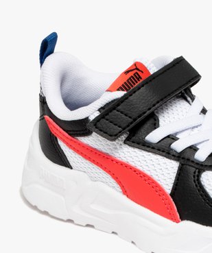 Baskets garçon en mesh avec scratch et semelle épaisse running - Puma vue6 - PUMA - GEMO