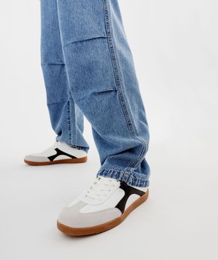 Jean baggy large en denim léger à taille élastiquée homme vue6 - GEMO (HOMME) - GEMO