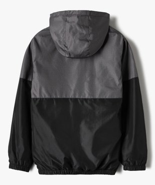 Blouson garçon coupe-vent avec doublure polaire vue5 - GEMO (ENFANT) - GEMO