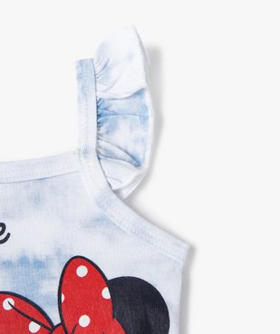 Body bébé fille à bretelles volantées Minnie - Disney (lot de 5) vue3 - DISNEY DTR - GEMO