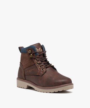 Boots garçon unies à col en denim - Lee Cooper vue2 - LEE COOPER - GEMO