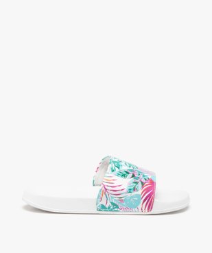 Mules de piscine fille imprimées motif végétal vue1 - GEMO (ENFANT) - GEMO