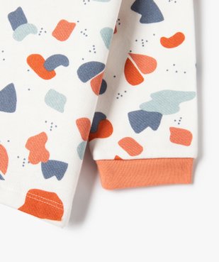 Pyjama bébé garçon imprimé deux pièces vue3 - GEMO(BB COUCHE) - GEMO