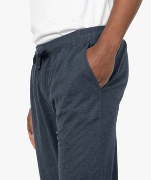 Pantalon de pyjama homme en jersey à taille élastique vue2 - GEMO(HOMWR HOM) - GEMO