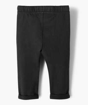 Pantalon bébé garçon en maille vue4 - GEMO C4G BEBE - GEMO