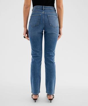 Jean Regular taille haute femme vue8 - GEMO(FEMME PAP) - GEMO
