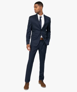 Pantalon de costume homme coupe ajustée vue5 - GEMO (HOMME) - GEMO