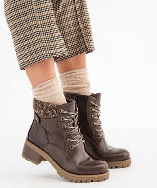 BOTTINES FEMME FOURRÉES P.37 ( Cf01/23/5-21B ) Daim EUR 37,00 - FR
