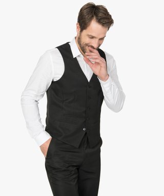 Veste de costume homme fermeture 2 boutons - 58 - noir - GEMO en 2023