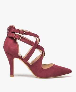 Escarpin rouge outlet gemo