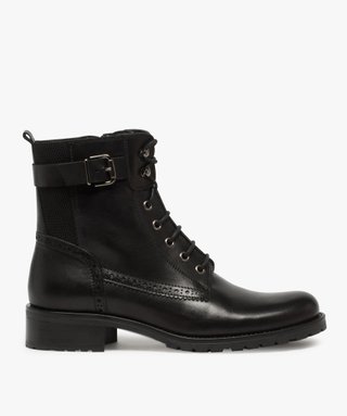 bottines zippées femme